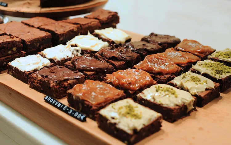 Brownies de malvavisco